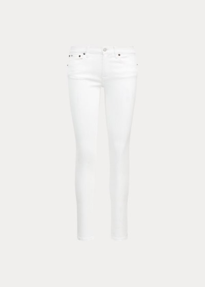 Calças De Ganga Polo Ralph Lauren Tompkins Skinny Mulher 48293-WNIG